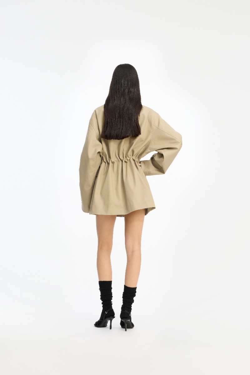 Rotate Birger Christensen Heavy Twill Jacket Beige