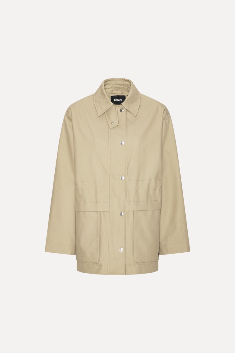 Rotate Birger Christensen Heavy Twill Jacket Beige
