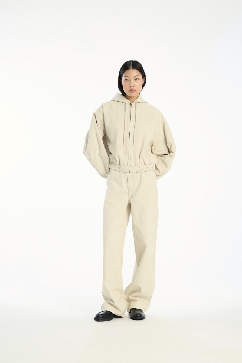 rotate birger christensen Heavy Woven Jacket Beige