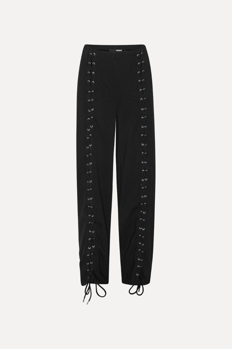 Rotate Birger Christensen Lacing Sweatpants Black