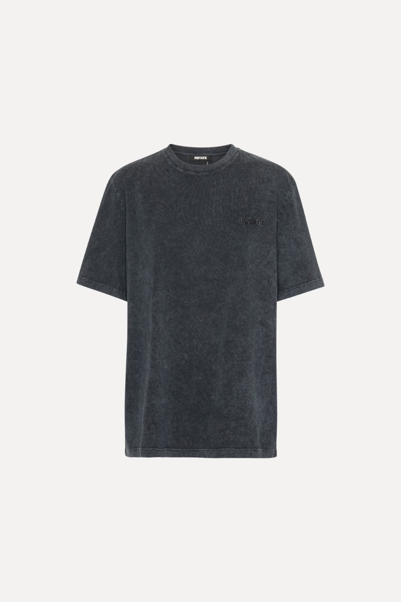 Rotate Birger Christensen Oversized T-shirt Black