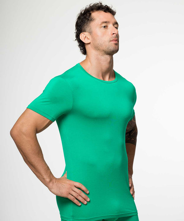Rounderbum Essentials Bamboo T-Shirt Crew Neck Green