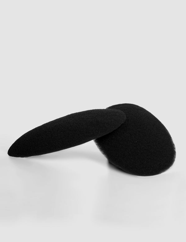 rounderbum Extra Thick Padded Boxer Brief Replacement Pads Black