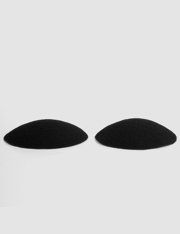 Rounderbum Extra Thick Padded Boxer Trunk Replacement Pads Black