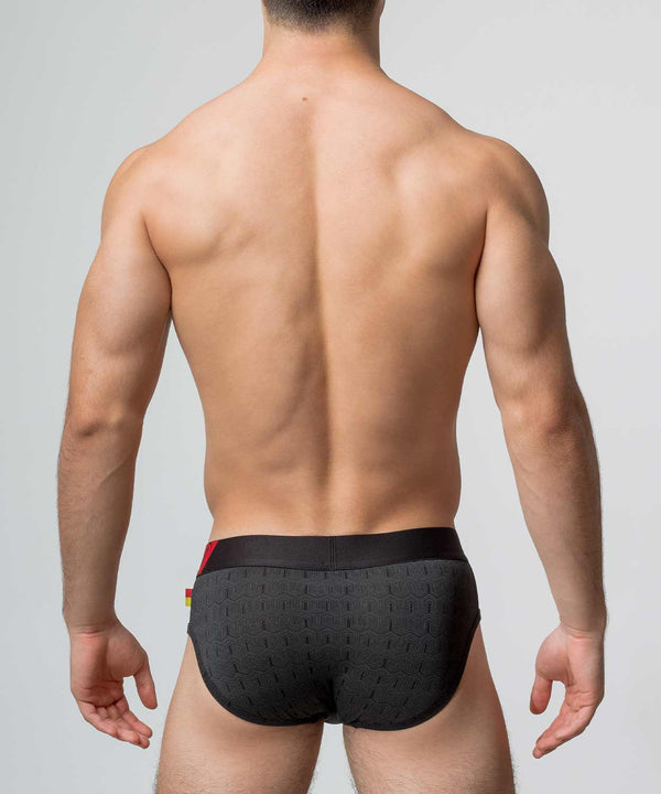 Rounderbum RACING TEAM Package Brief Racing Black & Red