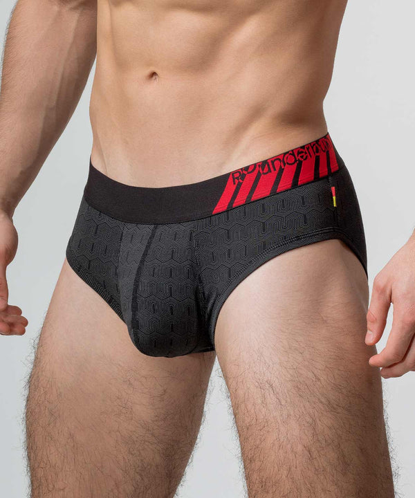 Rounderbum RACING TEAM Package Brief Racing Black & Red