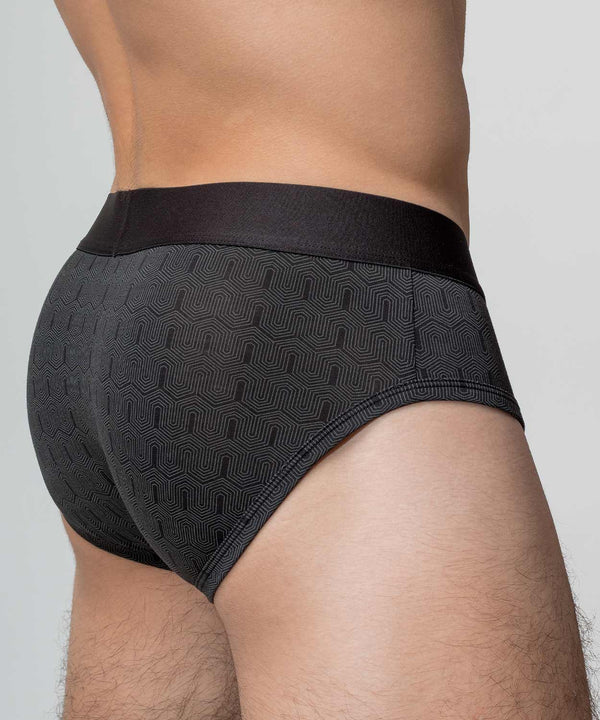 Rounderbum RACING TEAM Package Brief Racing Black & Red