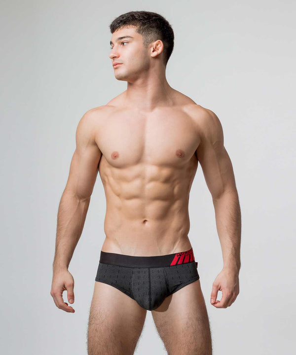 rounderbum RACING TEAM Package Brief Racing Black & Red