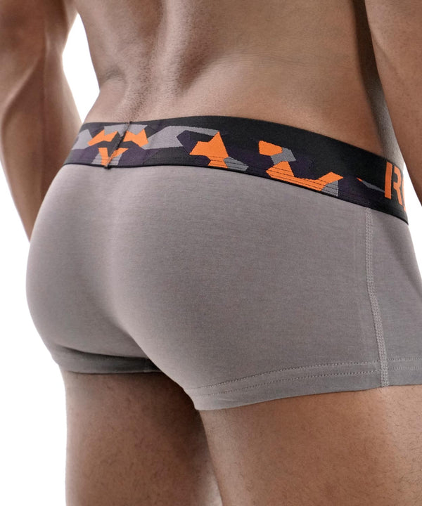 Rounderbum Army Cotton Hipster Trunk Gray
