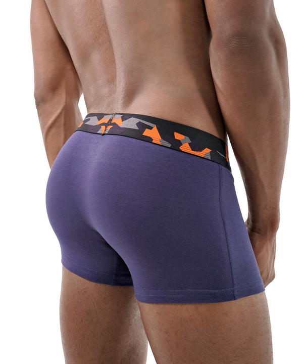 Rounderbum Army Cotton Trunk Blue