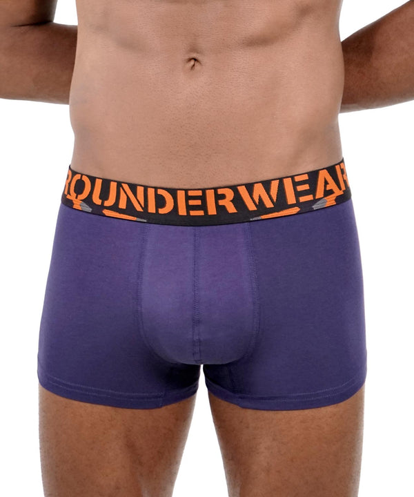 rounderbum Army Cotton Trunk Blue
