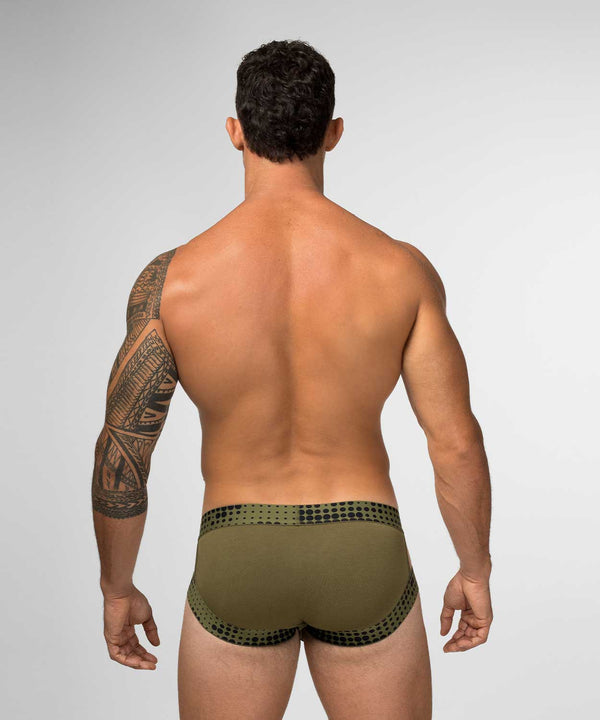 Rounderbum ARMY Lift Holster Brief Green