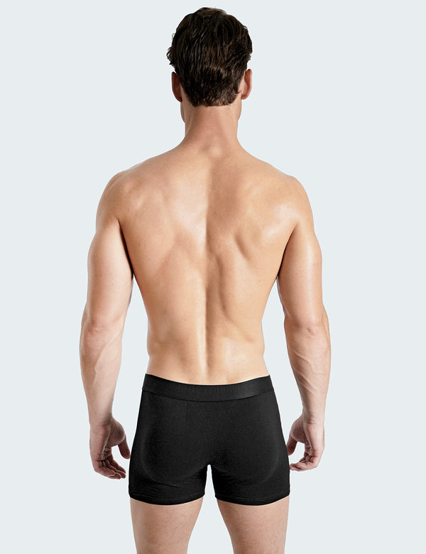 Rounderbum Basic Padded Boxer Brief Black