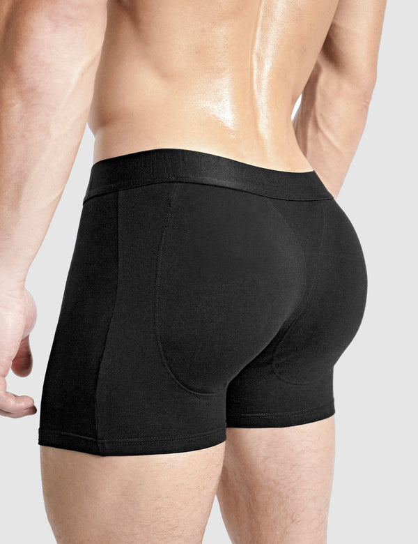 rounderbum Basic Padded Boxer Brief Black