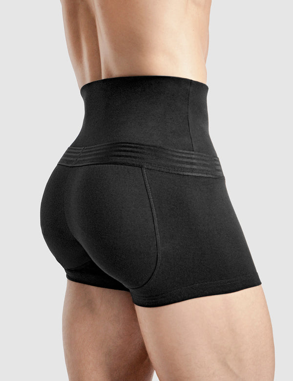 rounderbum Basic Slim Fit Padded Trunk Black