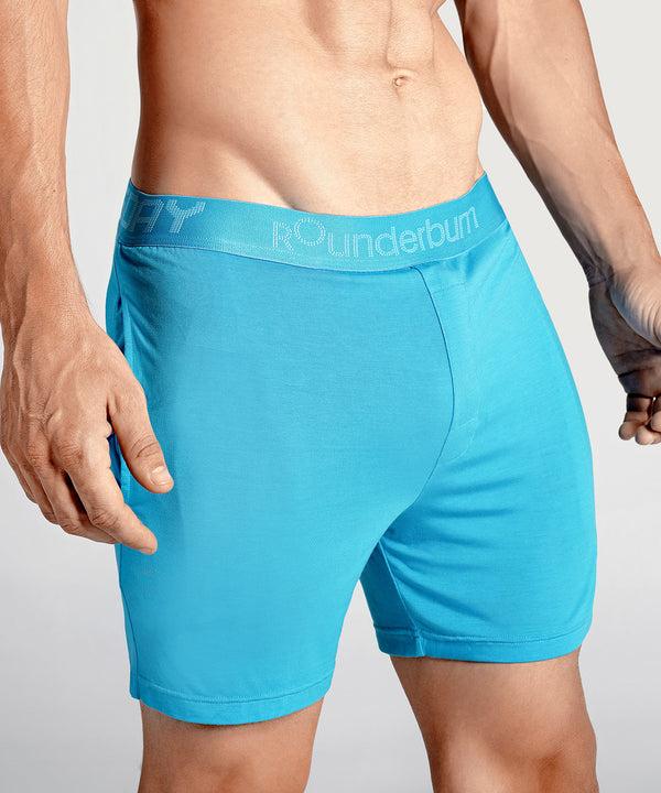 Rounderbum BUM AROUND Pajama Short Blue Cyb