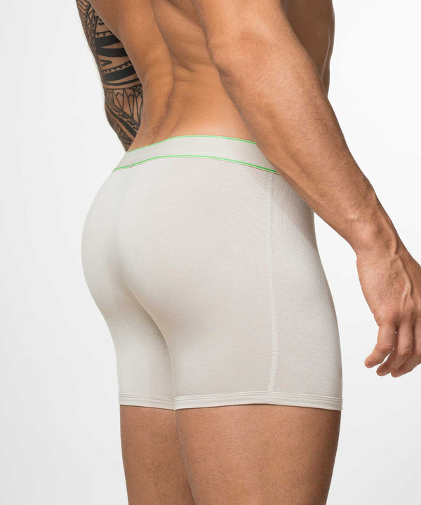 Rounderbum Essentials Bamboo Boxer Brief Gray