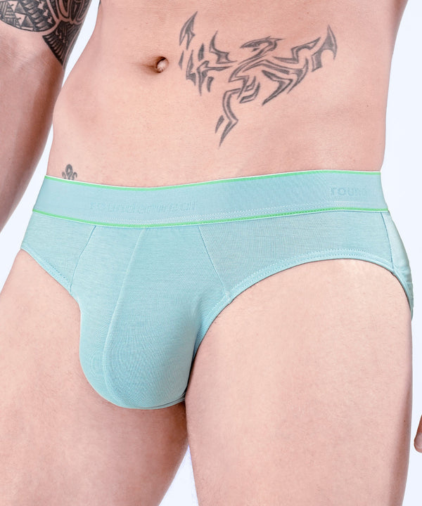 Rounderbum Essentials Bamboo Brief Sky Blue