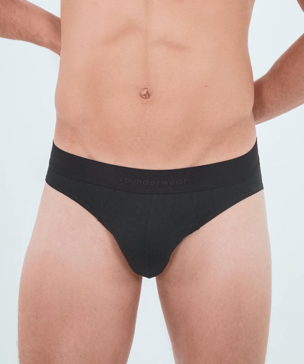 rounderbum Essentials Cotton Brief Black