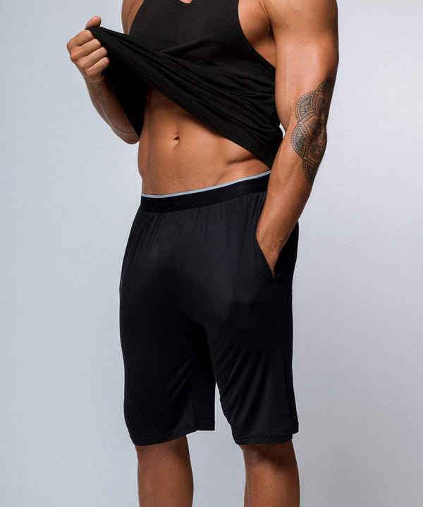 Rounderbum Essentials Modal Homewear Shorts Black