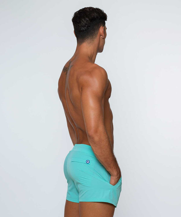 Rounderbum H2O Lift Swim Trunk Aqua