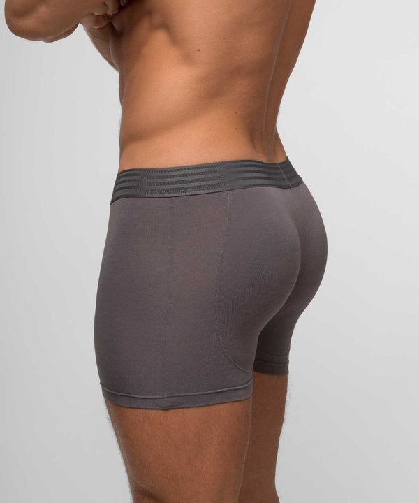rounderbum HERO Padded Boxer Brief Hero Gray