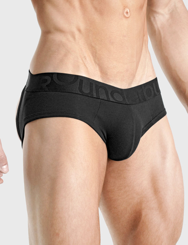 Rounderbum Jock Brief Black