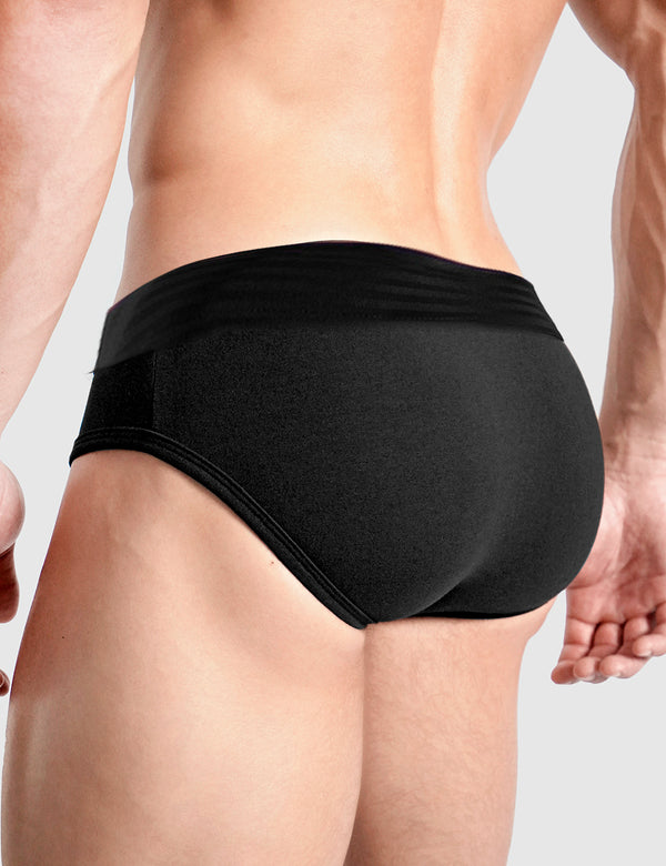 Rounderbum O-Line Package Brief Black