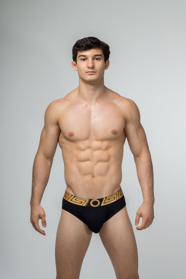 rounderbum O MY GOD Padded Brief Black