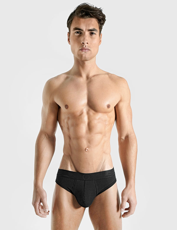 Rounderbum Padded Brief + Smart Package Cup Black