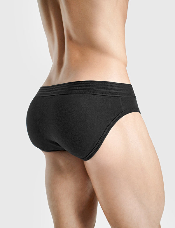 rounderbum Padded Brief + Smart Package Cup Black