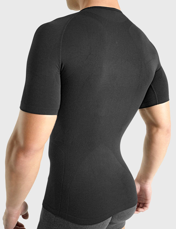 Rounderbum Seamless Compression T-Shirt Black