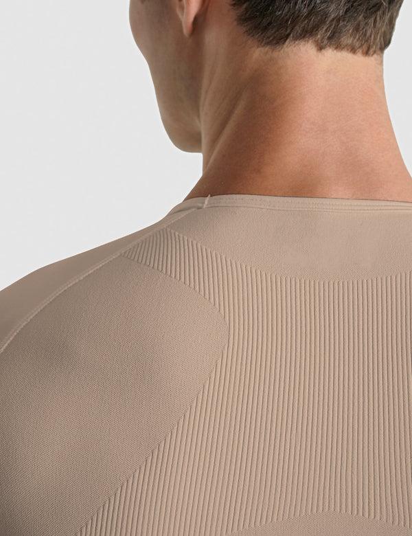 Rounderbum Seamless Compression T-Shirt Nude
