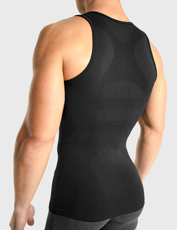 Rounderbum Seamless Compression Tank Top Green