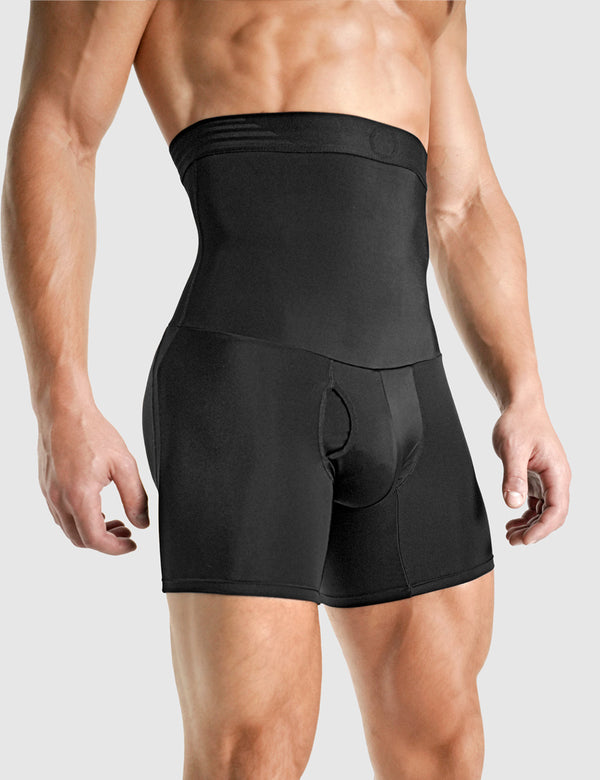 Rounderbum Slim Fit & Padded Boxer Brief Black