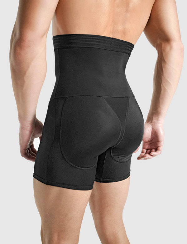 Rounderbum Slim Fit & Padded Boxer Brief Black