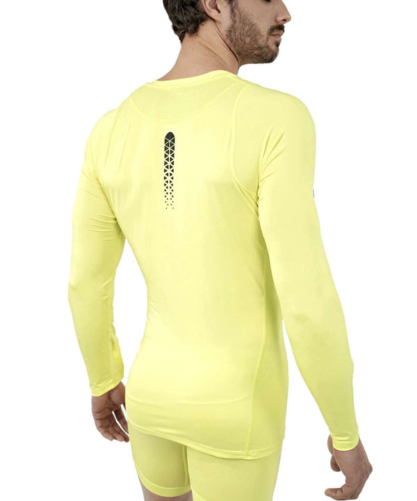 Rounderbum Sport Long Sleeve Shirt Yellow
