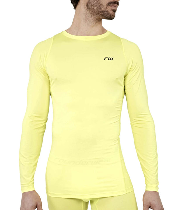 rounderbum Sport Long Sleeve Shirt Yellow