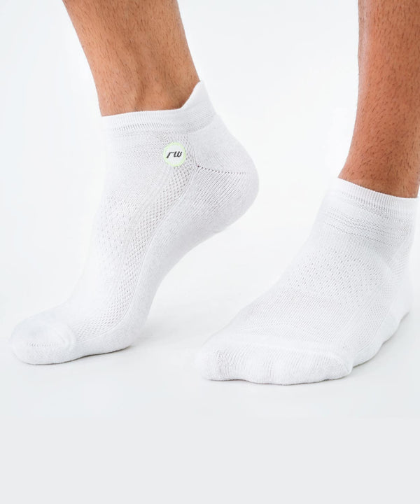 Rounderbum Sport Low Socks - 3Pack White