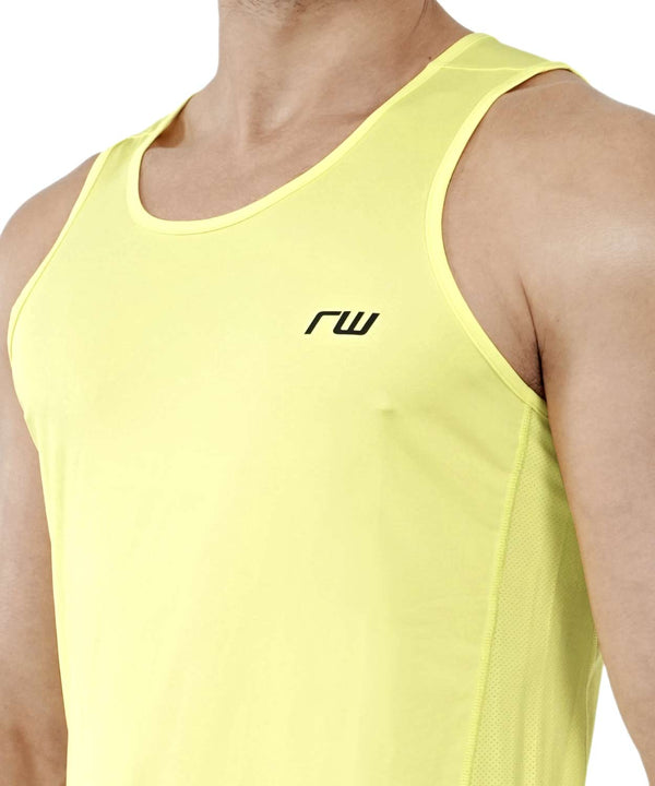 Rounderbum Sport Tank Top Yellow