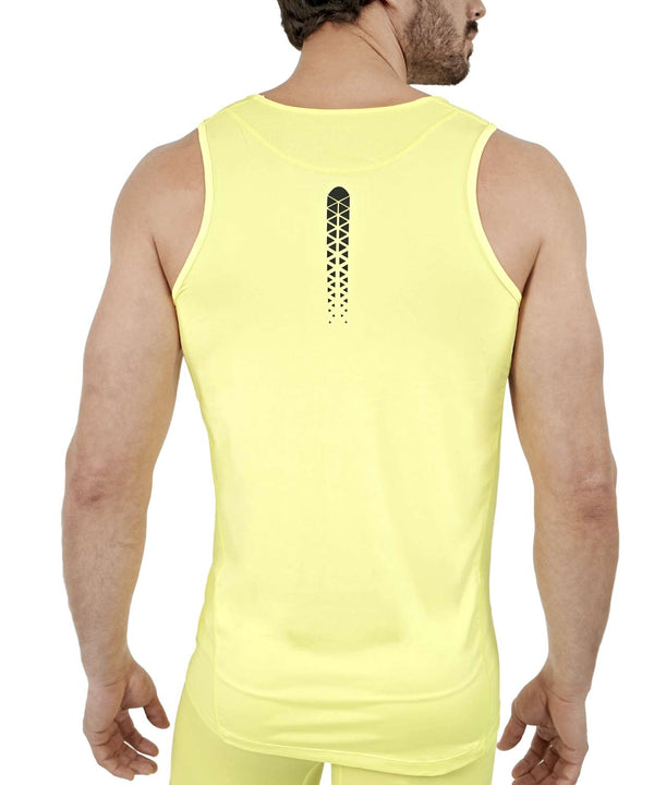 Rounderbum Sport Tank Top Yellow