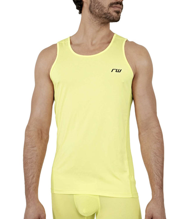 rounderbum Sport Tank Top Yellow