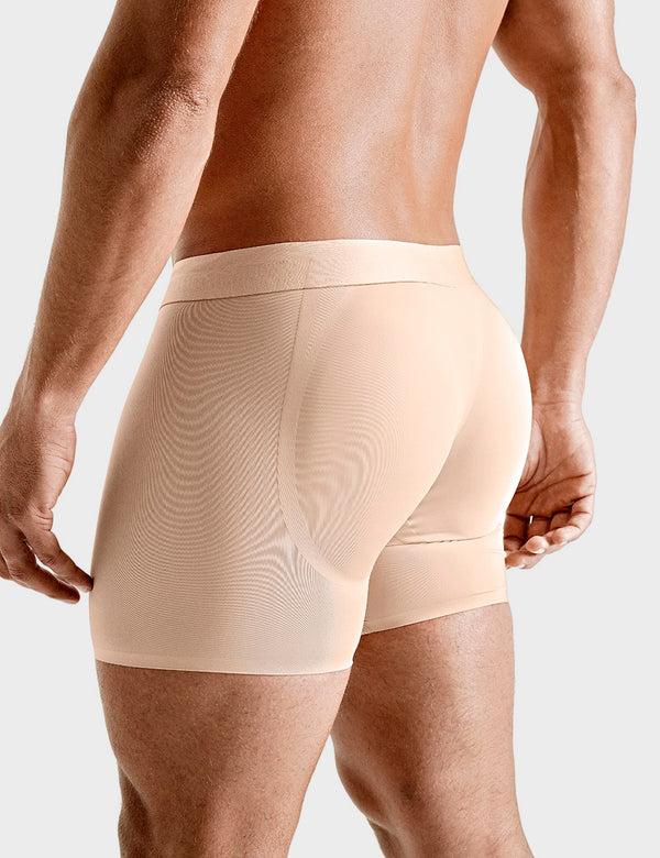 Rounderbum STEALTH Padded Boxer Brief Nude