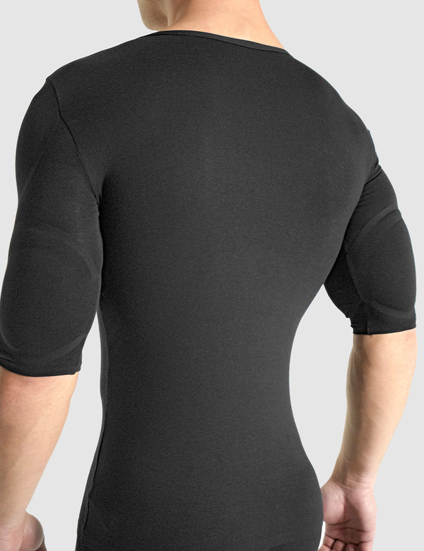 Rounderbum STEALTH Padded Muscle Shirt Black
