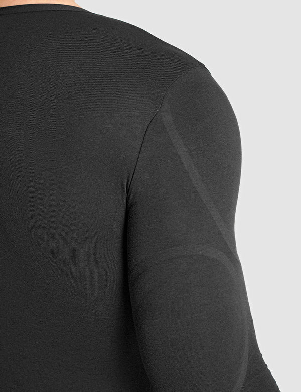 Rounderbum STEALTH Padded Muscle Shirt Black