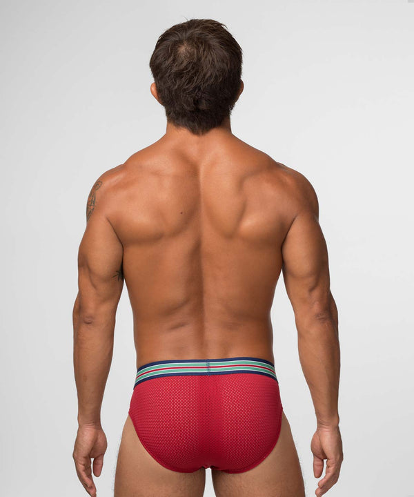Rounderbum VARSITY Package Brief Red