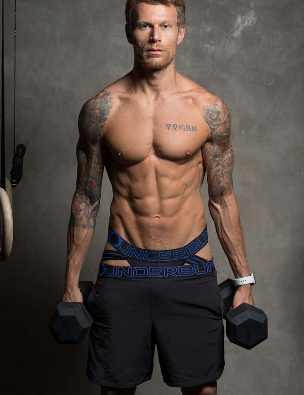 Rounderbum WORKOUT Short Black
