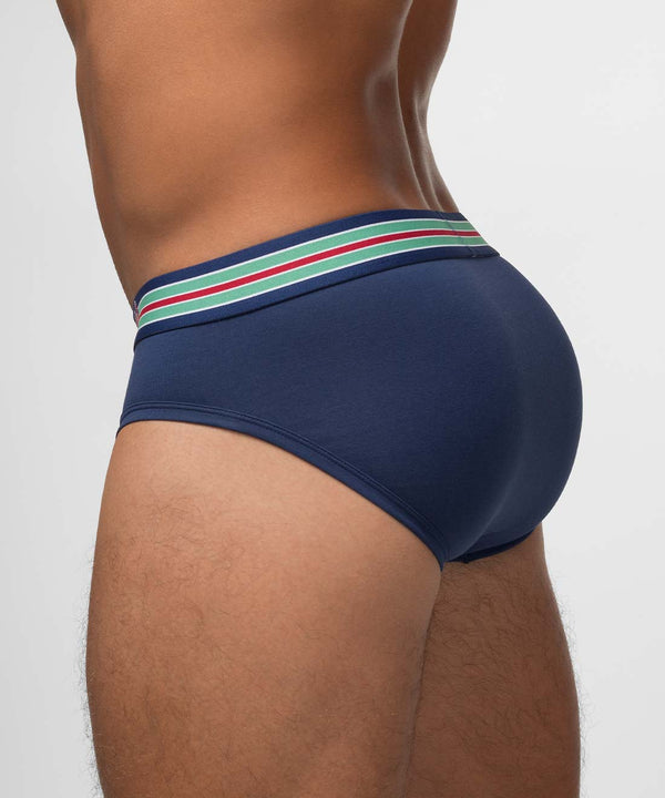 Rounderbum VARSITY Package Brief 5-Pack Var Multicolor