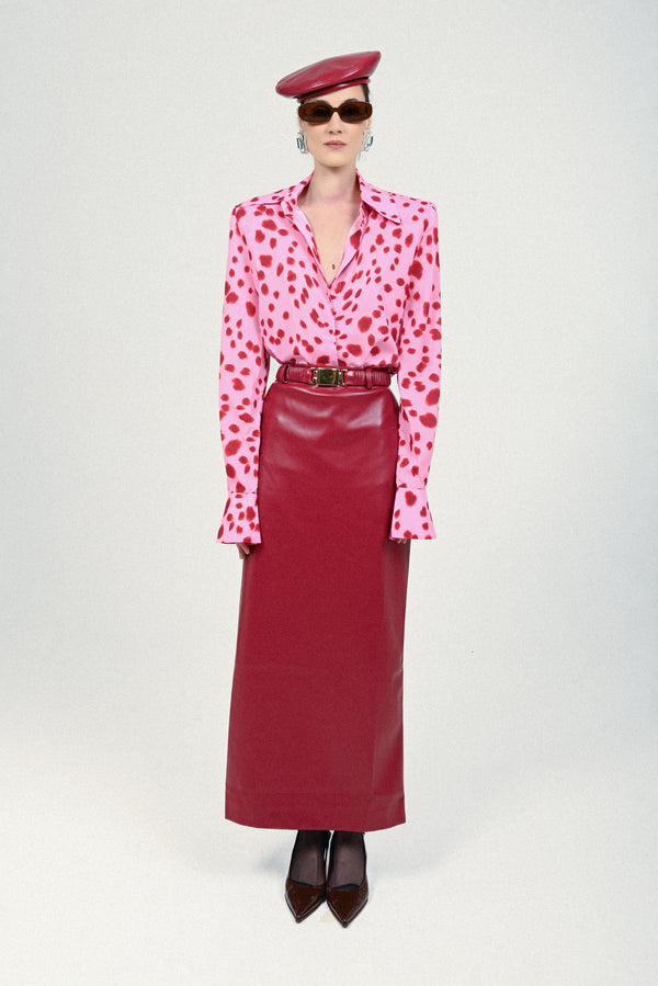 rowen rose Dalmatian Signature Shirt with Long Sleeves