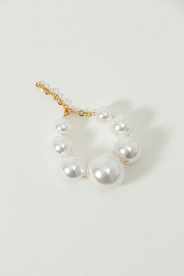 rowen rose Asymmetric Pearl Bracelet